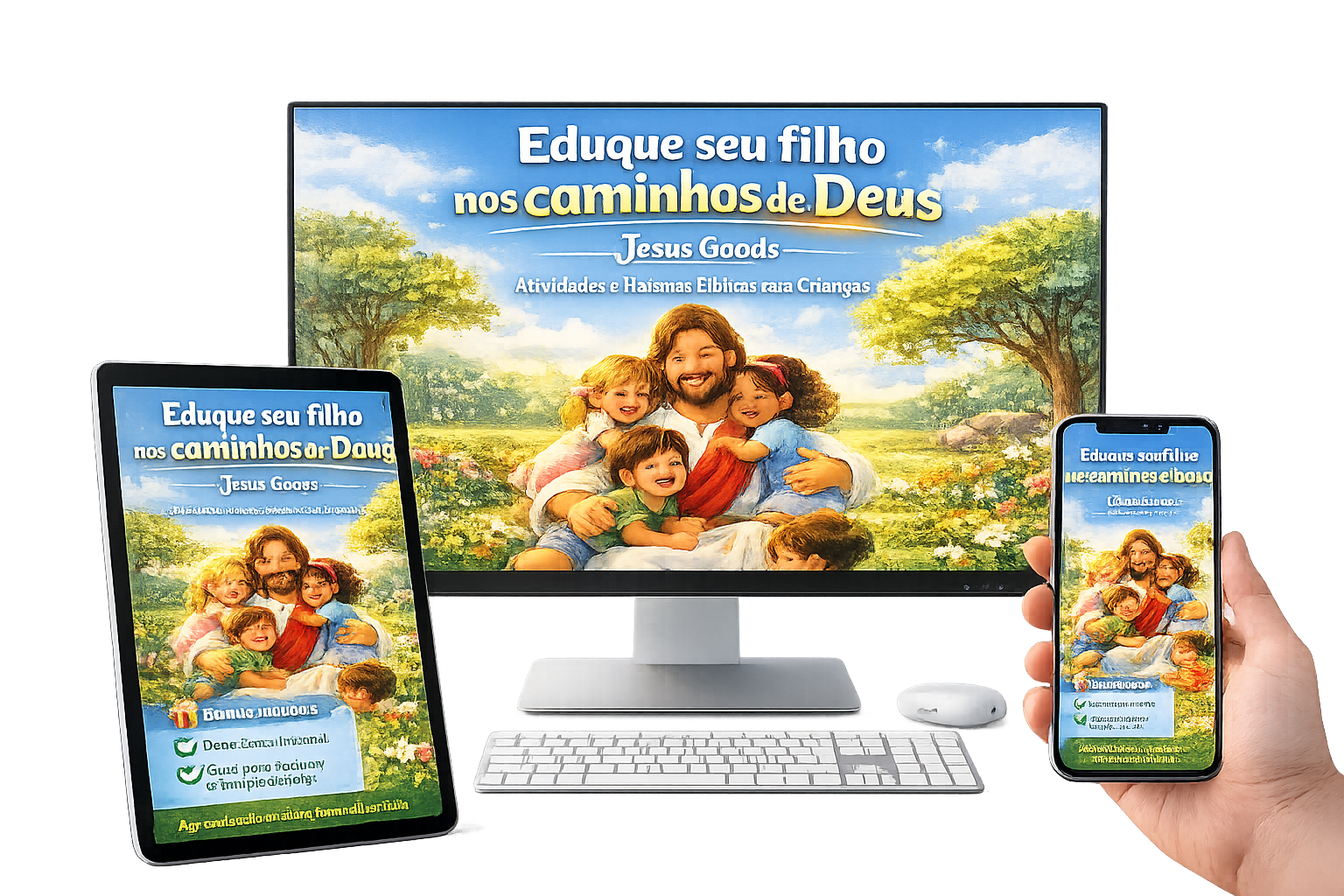 Kit Jesus Goods Mockup